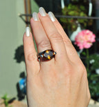 Handmade Color Changing Sultanite Silver Ring, Handcrafted Sultanite Ring Jewelry,Wedding Ring Gift, Anniversary Gift,Gift for Her