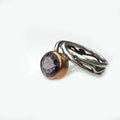 Handmade Amethyst Sterling Silver Ring: February Birthstone Jewelry