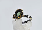 Handmade Color Changing Sultanite Silver Ring: Turkish Gemstone Jewelry