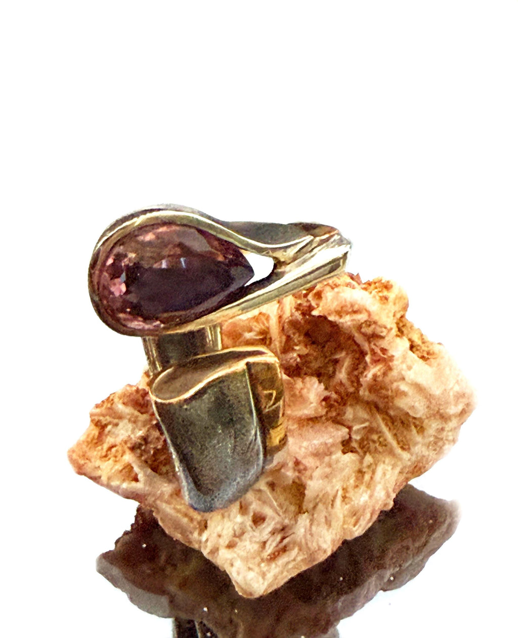 Handmade Genuine Amethyst Silver Ring, Handcrafted Amethyst Jewelry,Wedding Ring Gift, 925 Sterling Silver Amethyst Ring,Gift for her