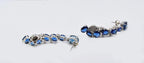 Handmade Sapphire Sterling Silver Earrings: September Birthstone Jewelry