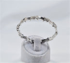 Handmade Genuine Zircon Gemstone Silver Bracelet, Zircon Bracelet Jewelry,Handcrafted, Gift For Her, Wedding Gift