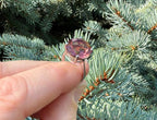 Handmade Sultanite Silver Ring: Color Changing Gemstone Jewelry