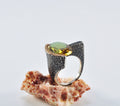 Handmade Color Changing Sultanite Silver Ring, Handcrafted Sultanite Jewelry,Gift for Her