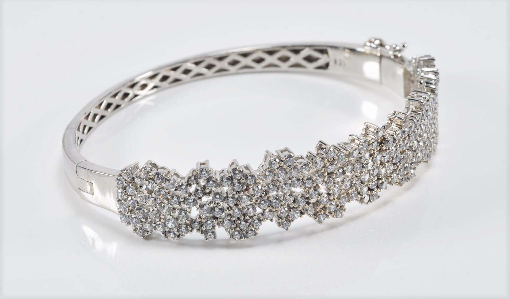 Handmade Genuine Zircon Gemstone Silver Bracelet, Zircon Bracelet Jewelry,Handcrafted, Gift For Her, Wedding Gift
