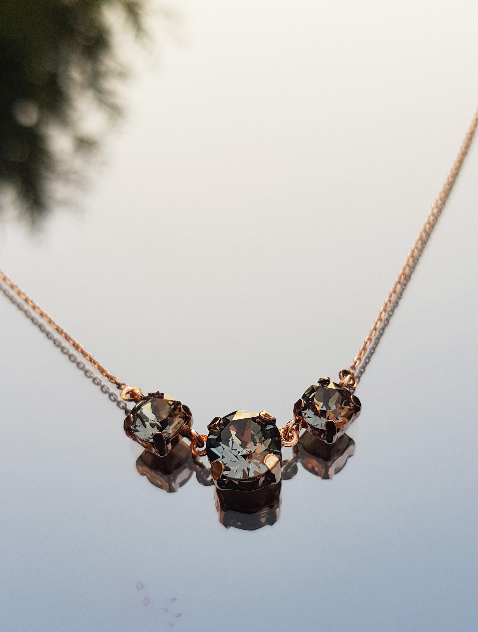 Handmade Aquamarine Rose Silver Necklace,Handcrafted Genuine Aquamarine Necklace, Aquamarine Gemstone Jewelry Gift for Her