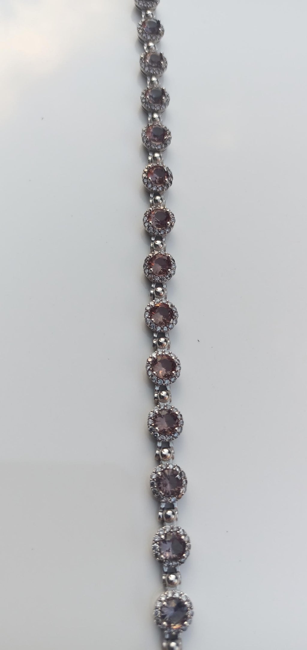 Handmade Genuine Color changing Sultanite and Zircon Gemstone Silver Bracelet, Sultanite Bracelet Jewelry,Handcrafted, Gift For Her