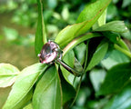 Handmade Heart‑Shaped Sultanite Ring in Sterling Silver, Color‑Changing Gemstone Jewelry