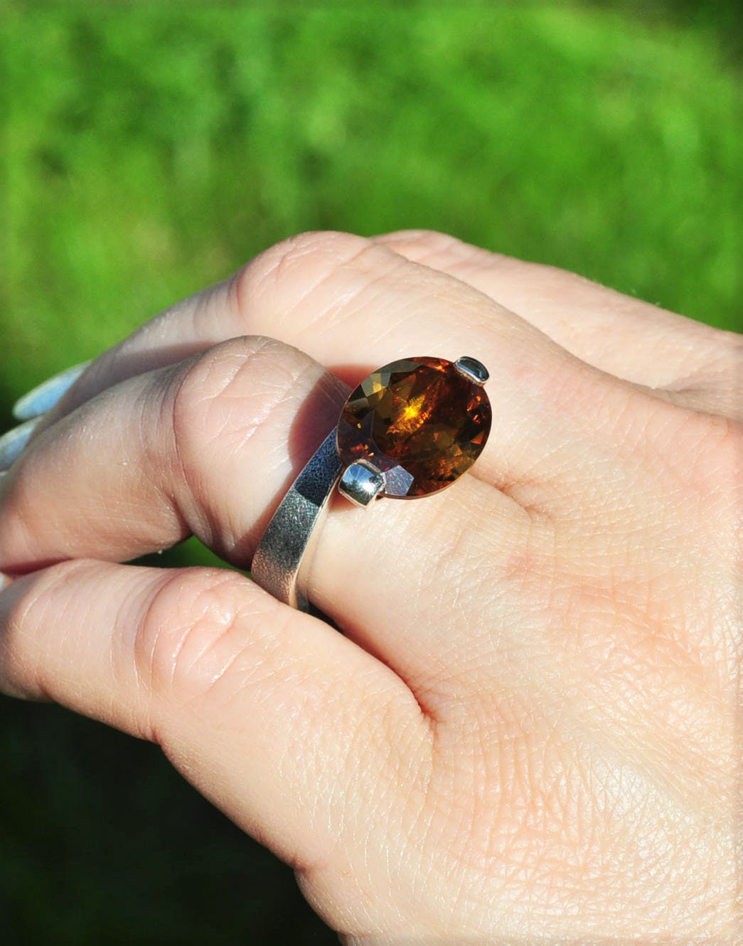 Handmade Color Changing Sultanite Silver Ring, Handcrafted Sultanite Ring Jewelry,Wedding Ring Gift, Anniversary Gift,Gift for Her