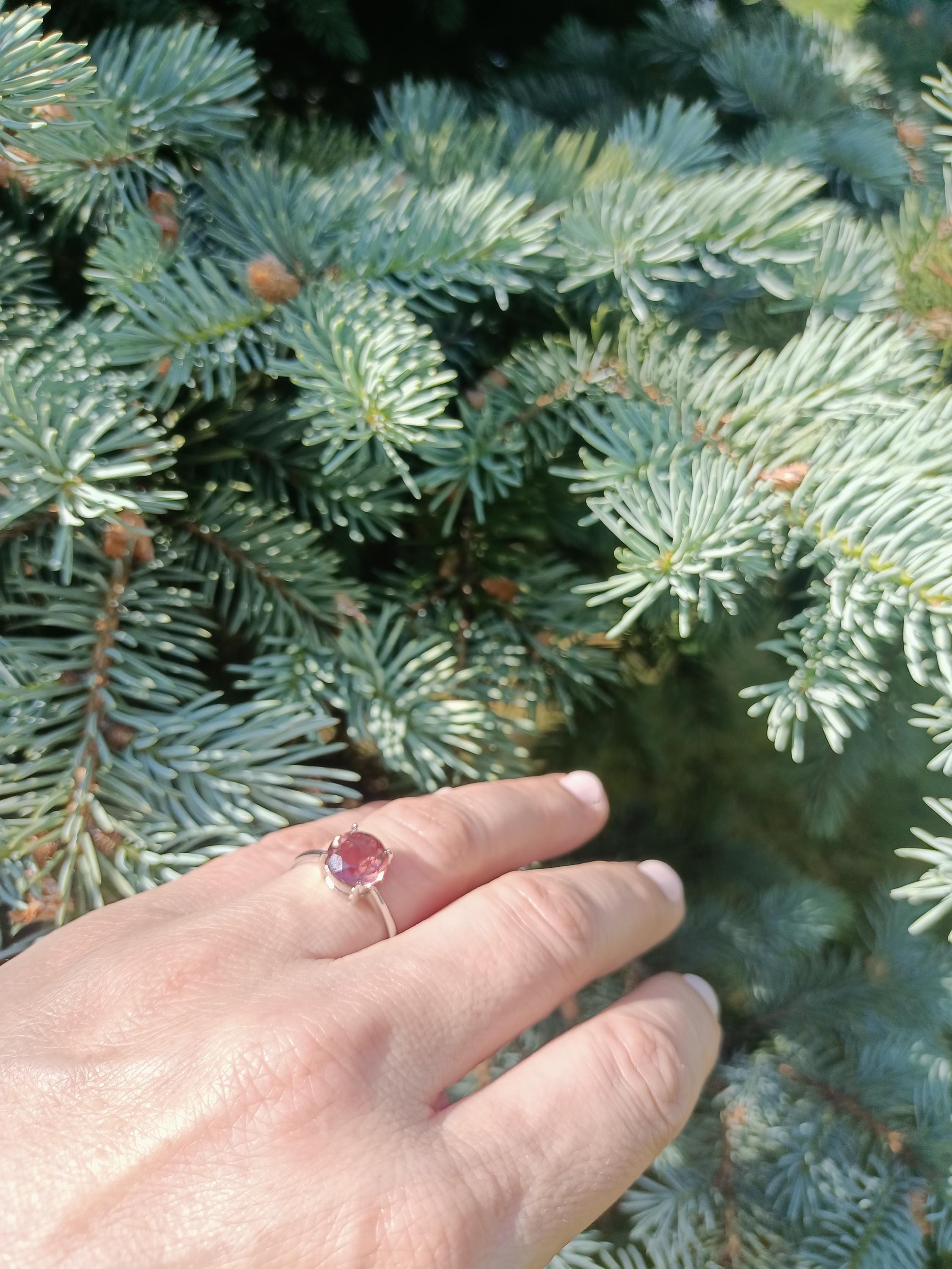 Handmade Color Changing Sultanite Silver Ring: Turkish Gemstone Jewelry