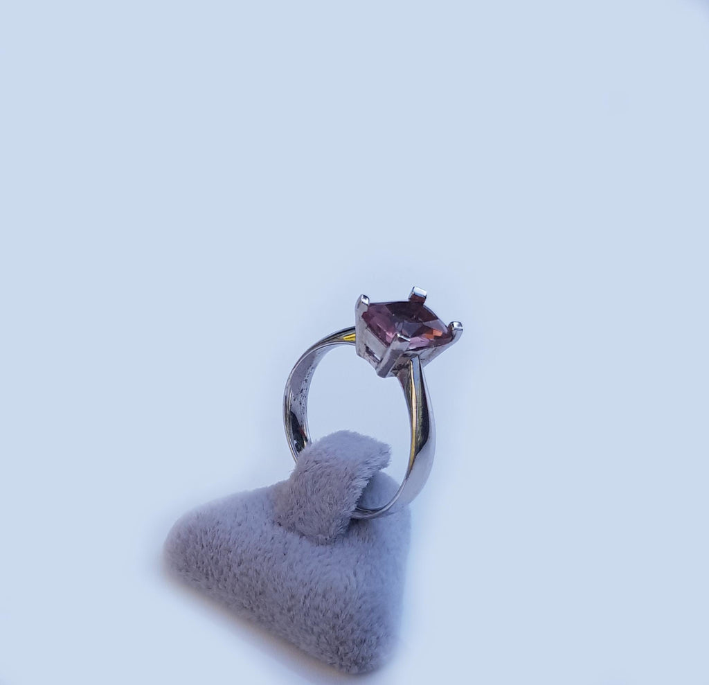 Handmade Color Changing Sultanite Silver Ring: Turkish Gemstone Jewelry