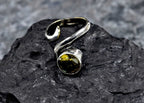 Handmade Genuine Sultanite Silver Ring,Color changing Sultanite Jewelry