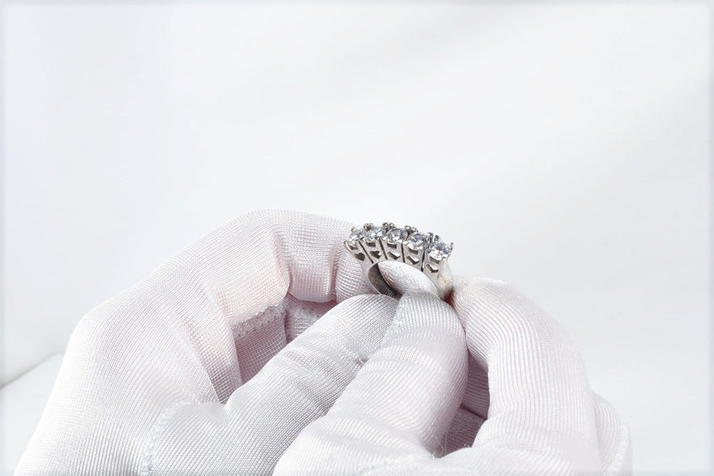 Handmade Zircon 925 Sterling Silver Ring, Handcrafted Zircon Jewelry,Wedding Ring Gift, Anniversary Gift for Her