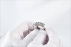 Handmade Zircon 925 Sterling Silver Ring, Handcrafted Zircon Jewelry,Wedding Ring Gift, Anniversary Gift for Her
