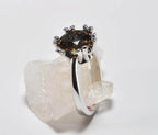 Handmade Sultanite Silver Color Changing Ring, Handcrafted Sultanite Jewelry,Gift for Her