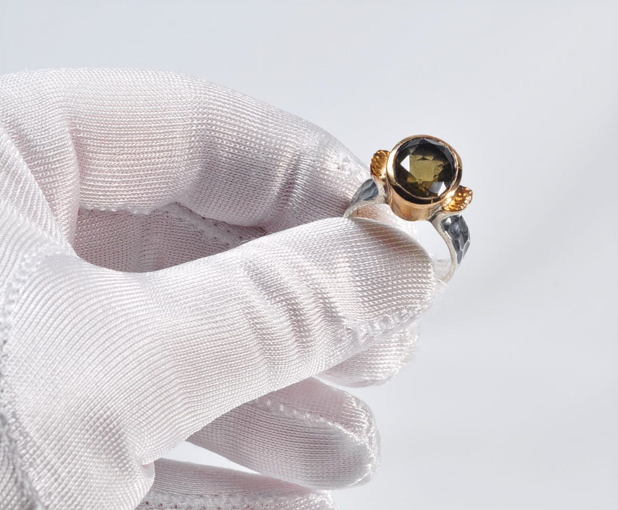 Handmade Color Changing Sultanite Silver  Ring, Handcrafted Sultanite Jewelry,Gift for Her