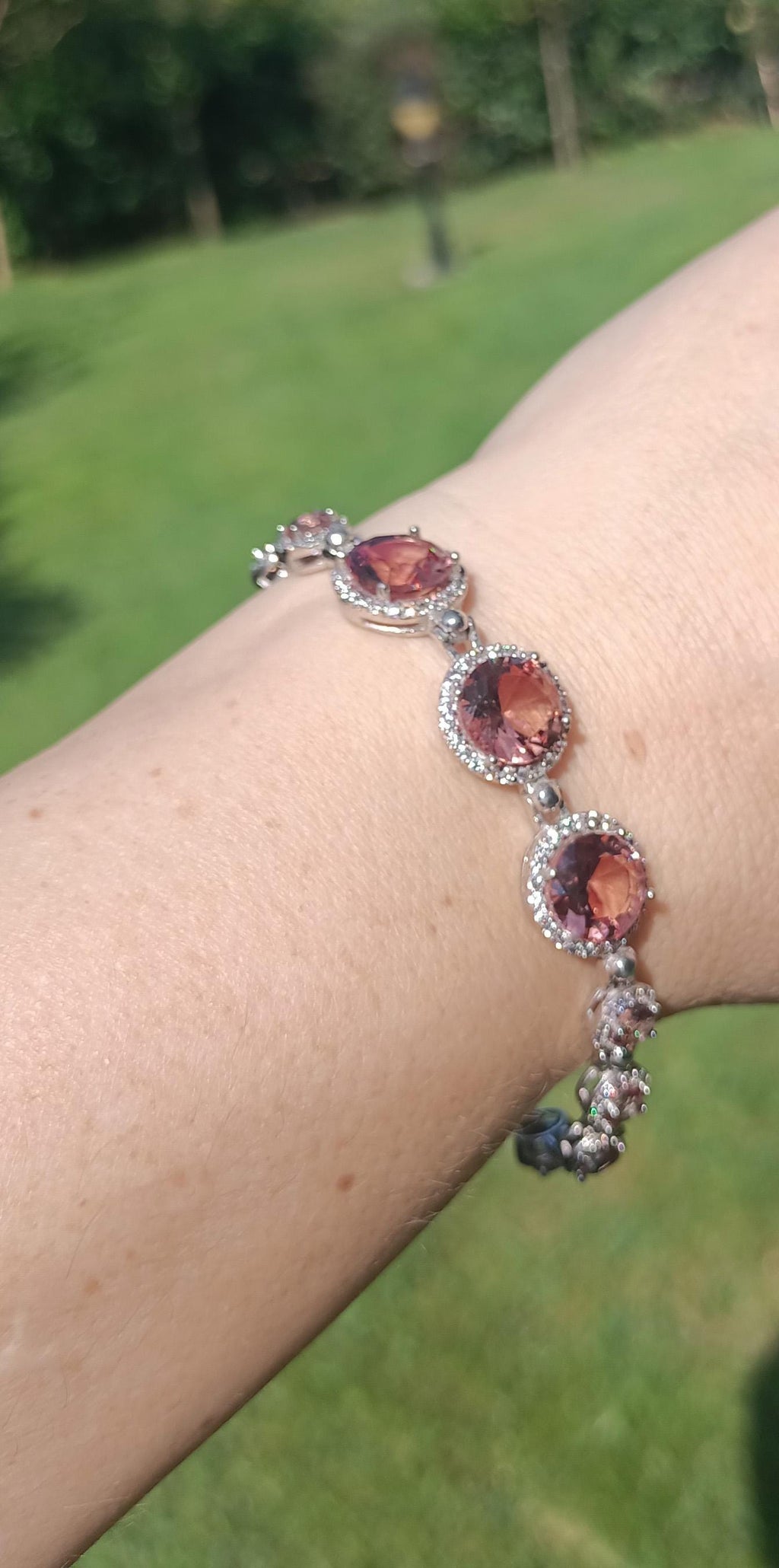 Handmade Genuine Color changing Sultanite Gemstone Silver Bracelet, Sultanite Bracelet Jewelry,Handcrafted Gift For Her