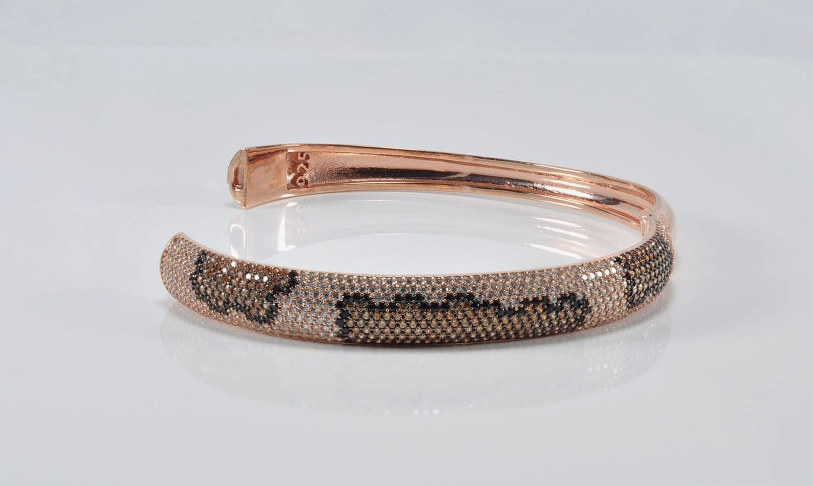 Handmade Genuine Zircon Gemstone Rose Silver Bracelet, Zircon Bracelet Jewelry,Handcrafted, Gift For Her, Wedding Gift