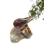 Handmade Genuine Amethyst Silver Ring, Handcrafted Amethyst Jewelry,Wedding Ring Gift, 925 Sterling Silver Amethyst Ring,Gift for her
