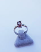 Handmade Color Changing Sultanite Silver Ring: Turkish Gemstone Jewelry