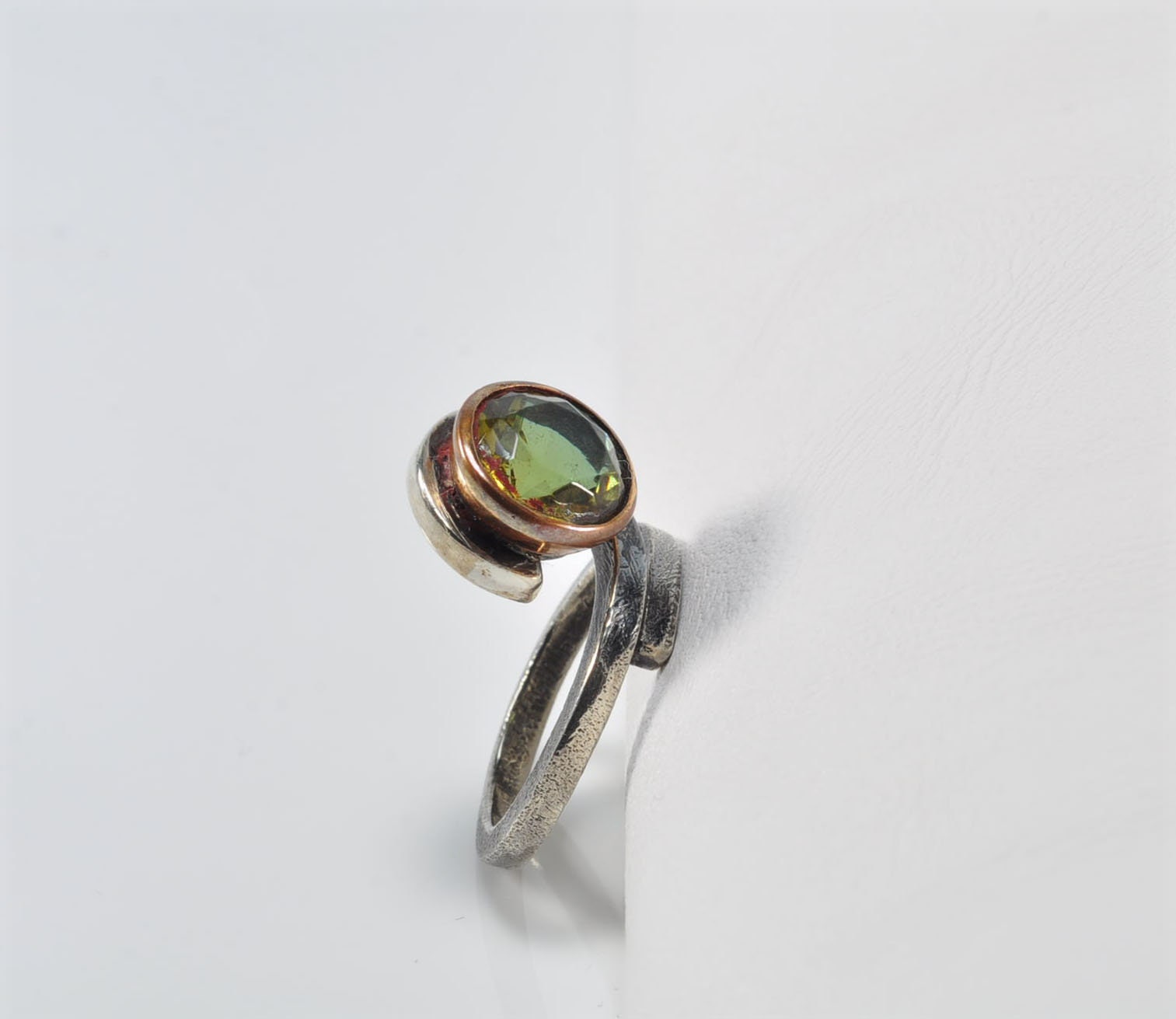 Handmade Sultanite Silver Color Changing Ring: December Birthstone