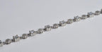 Handmade Genuine Zircon Gemstone Silver Bracelet, Zircon Bracelet Jewelry,Handcrafted Zircon Gift For Her
