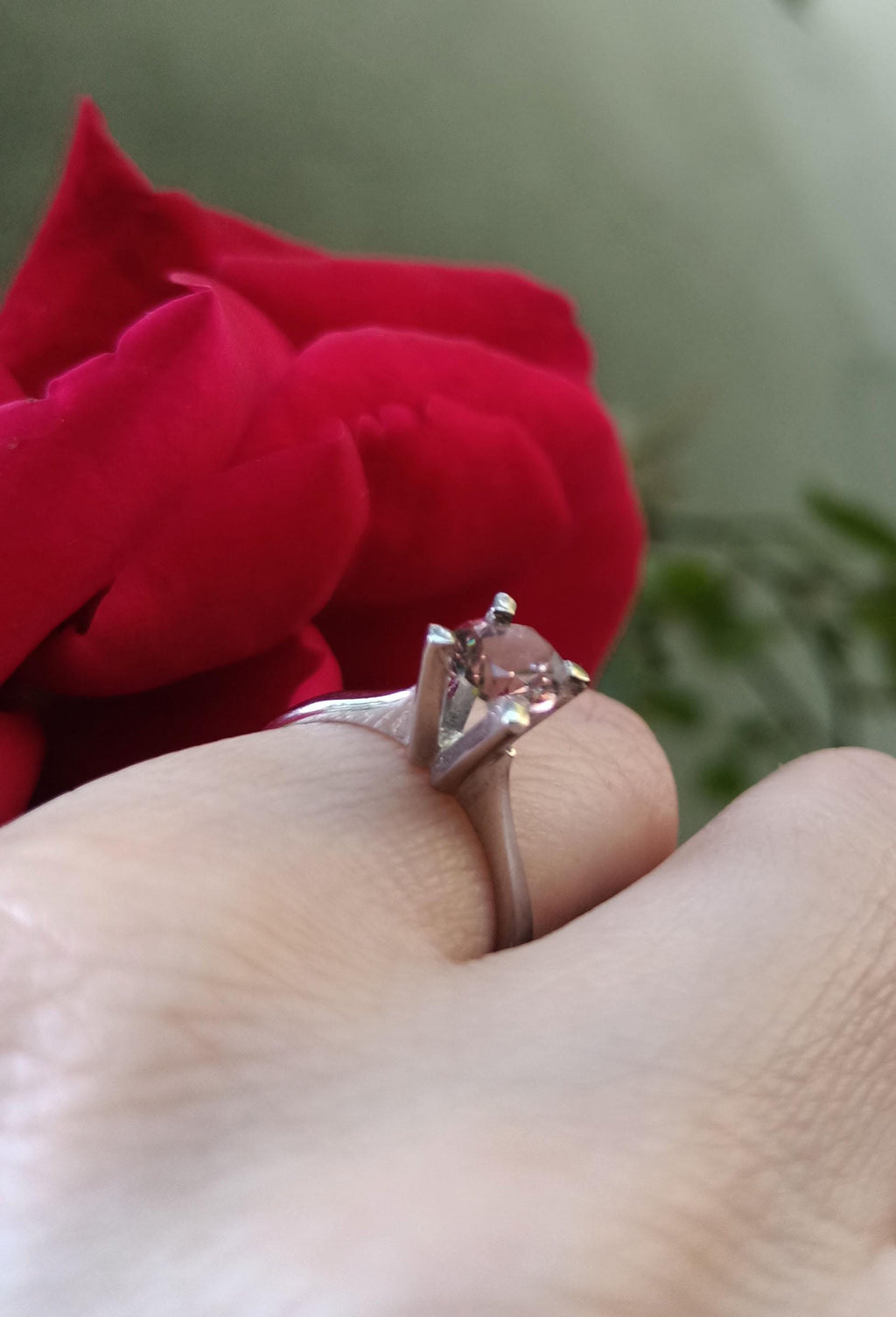 Handmade Color Changing Sultanite Silver Ring: Turkish Gemstone Jewelry