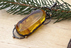 Handmade Sterling Silver Amber Necklace: Gemstone Jewelry Gift