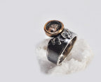 Handmade Color Changing Sultanite Silver Ring,Handcrafted Sultanite Jewelry,Gift for Her