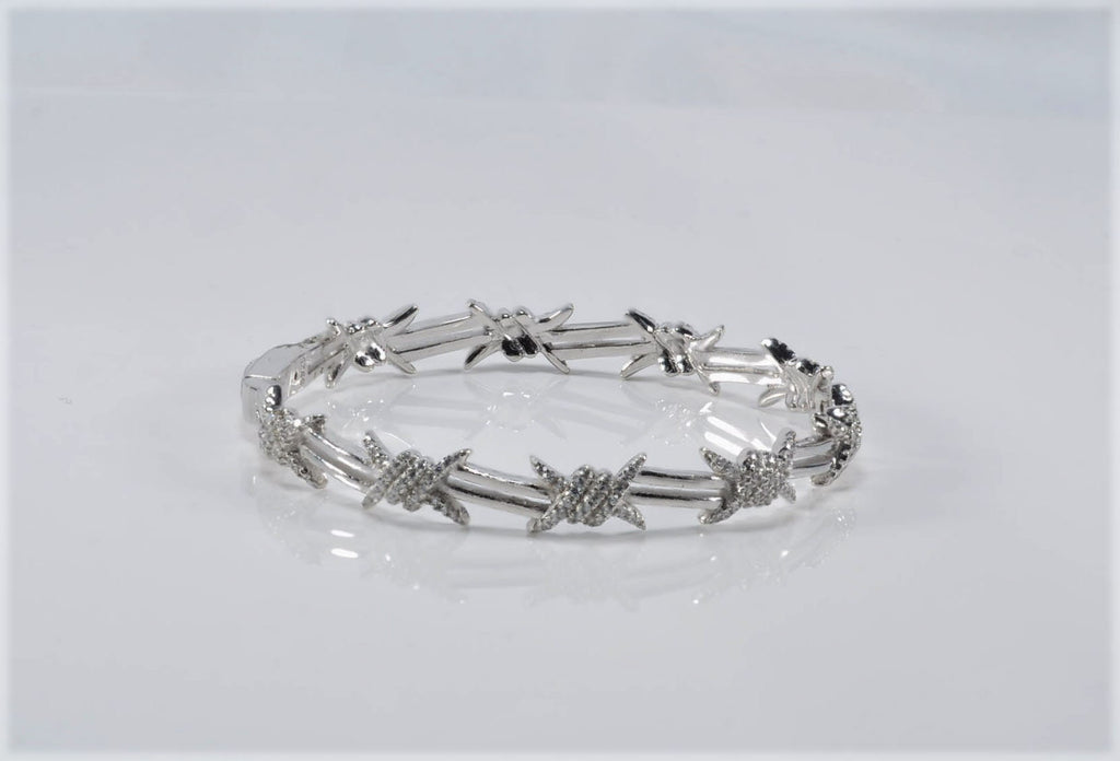 Handmade Genuine Zircon Gemstone Silver Bracelet, Zircon Bracelet Jewelry,Handcrafted, Gift For Her, Wedding Gift