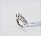 Handmade Zircon 925 Sterling Silver Ring, Handcrafted Zircon Jewelry,Wedding Ring Gift, Anniversary Gift for Her
