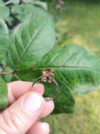 Handmade Color Changing Sultanite Silver Ring: Turkish Gemstone Jewelry