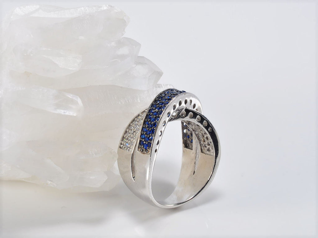 Handmade Zircon 925 Sterling Silver Ring, Handcrafted Zircon Jewelry,Wedding Ring Gift, Anniversary Gift for Her