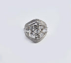 Handmade Zircon 925 Sterling Silver Ring, Handcrafted Zircon Jewelry,Wedding Ring Gift, Anniversary Gift for Her