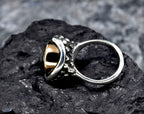 Handmade Sultanite Silver Ring, Color Change Gemstone Jewelry