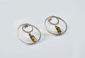 Handmade Citrine Sterling Silver Earrings: 925 Gemstone Jewelry