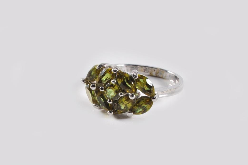 Handmade Color Changing Sultanite Silver Ring,Handcrafted Sultanite Jewelry,Wedding Ring Gift,Turkish Diaspora Anniversary Ring,Gift for Her