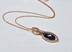 Handmade Amethyst 925 Sterling Silver Necklace: Gemstone Jewelry