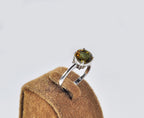 Handmade Color Changing Sultanite Silver Ring: Turkish Gemstone Jewelry