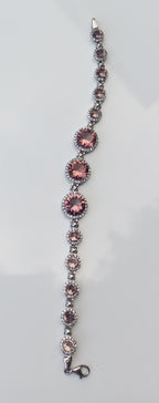 Handmade Genuine Color changing Sultanite Gemstone Silver Bracelet, Sultanite Bracelet Jewelry,Handcrafted Gift For Her