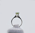 Handmade Color Changing Sultanite Silver Ring: Turkish Gemstone Jewelry