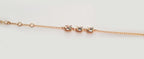 Handmade Genuine Zircon Gemstone Rose Silver Bracelet, Zircon Bracelet Jewelry,Handcrafted Gift For Her, Wedding Gift