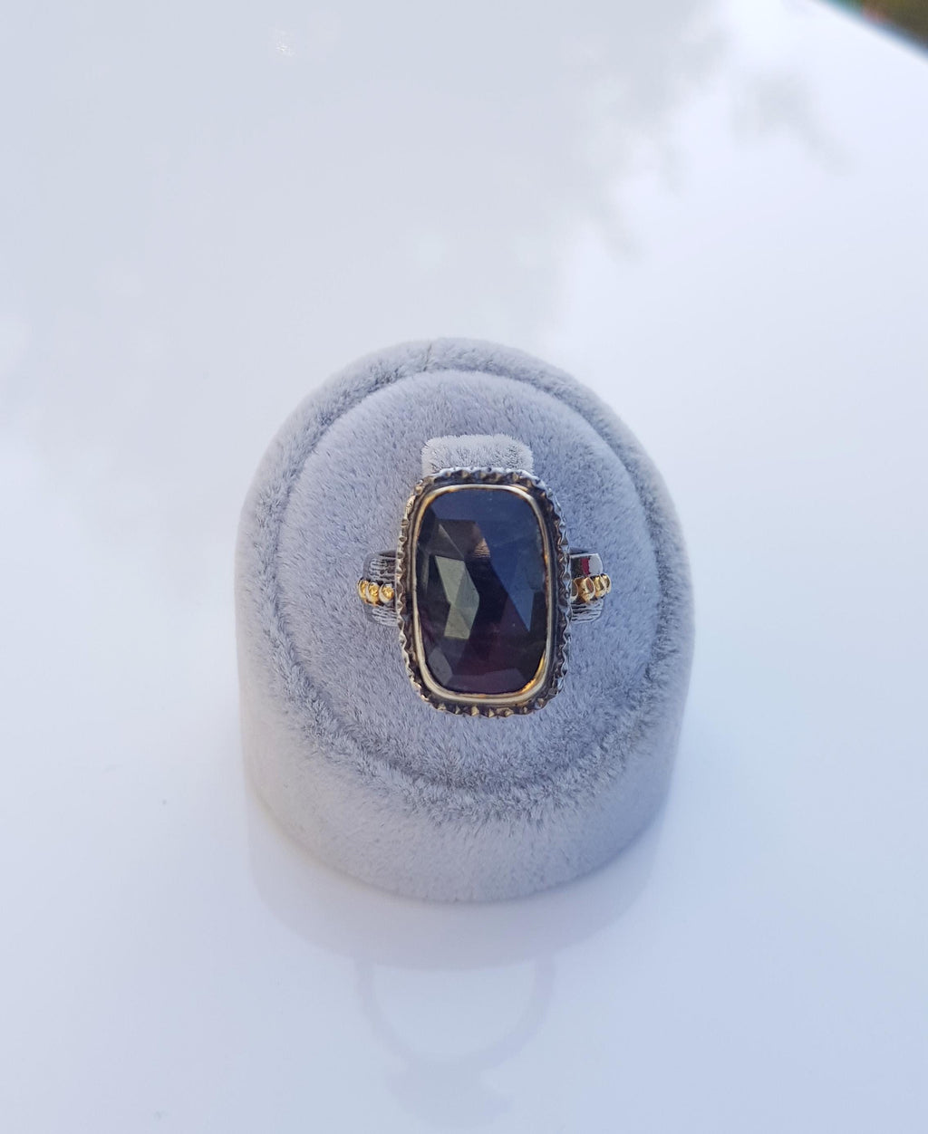 Handmade Ruby Ring: 925 Sterling Silver Gemstone Jewelry