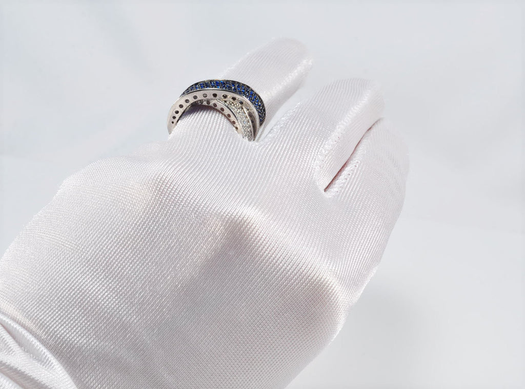 Handmade Zircon 925 Sterling Silver Ring, Handcrafted Zircon Jewelry,Wedding Ring Gift, Anniversary Gift for Her
