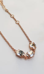 Handmade Genuine Zircon Gemstone Rose Silver Bracelet, Zircon Bracelet Jewelry,Handcrafted Gift For Her, Wedding Gift