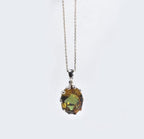 Handmade Sultanite Necklace in Sterling Silver, Color‑Changing Gemstone Pendant Jewelry