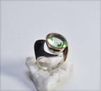 Handmade Genuine Topaz Silver Ring, Topaz Sterling Silver Jewelry,Topaz Gemstone Ring,Anniversary Ring Gift for Her