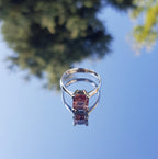 Handmade Color Changing Sultanite Silver Ring: Turkish Gemstone Jewelry