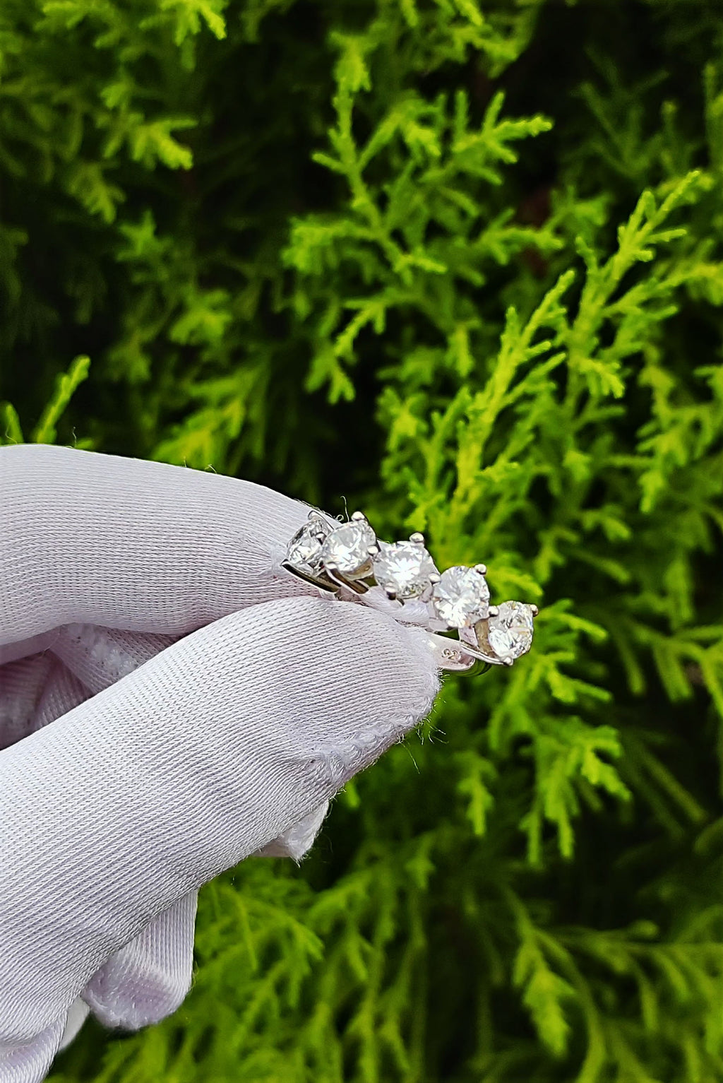 Handmade Zircon 925 Sterling Silver Ring, Handcrafted Zircon Jewelry,Wedding Ring Gift, Anniversary Gift for Her