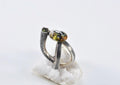 Handmade Color Changing Sultanite Silver Ring, Handcrafted Sultanite Jewelry,Wedding Ring Gift, Sultanite Anniversary Ring,Gift for Her